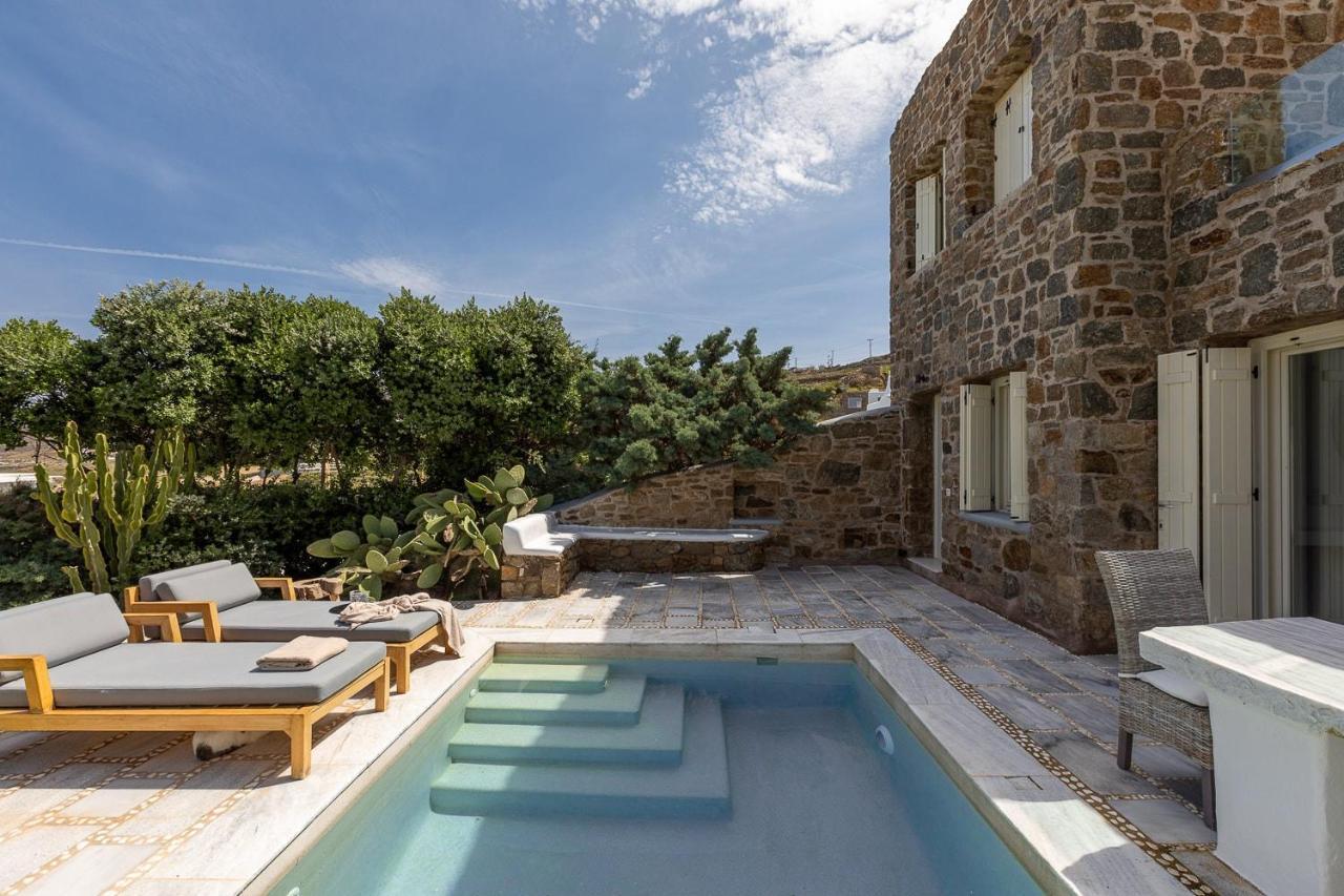 Mykonos Dream Villas Fteliá Kültér fotó