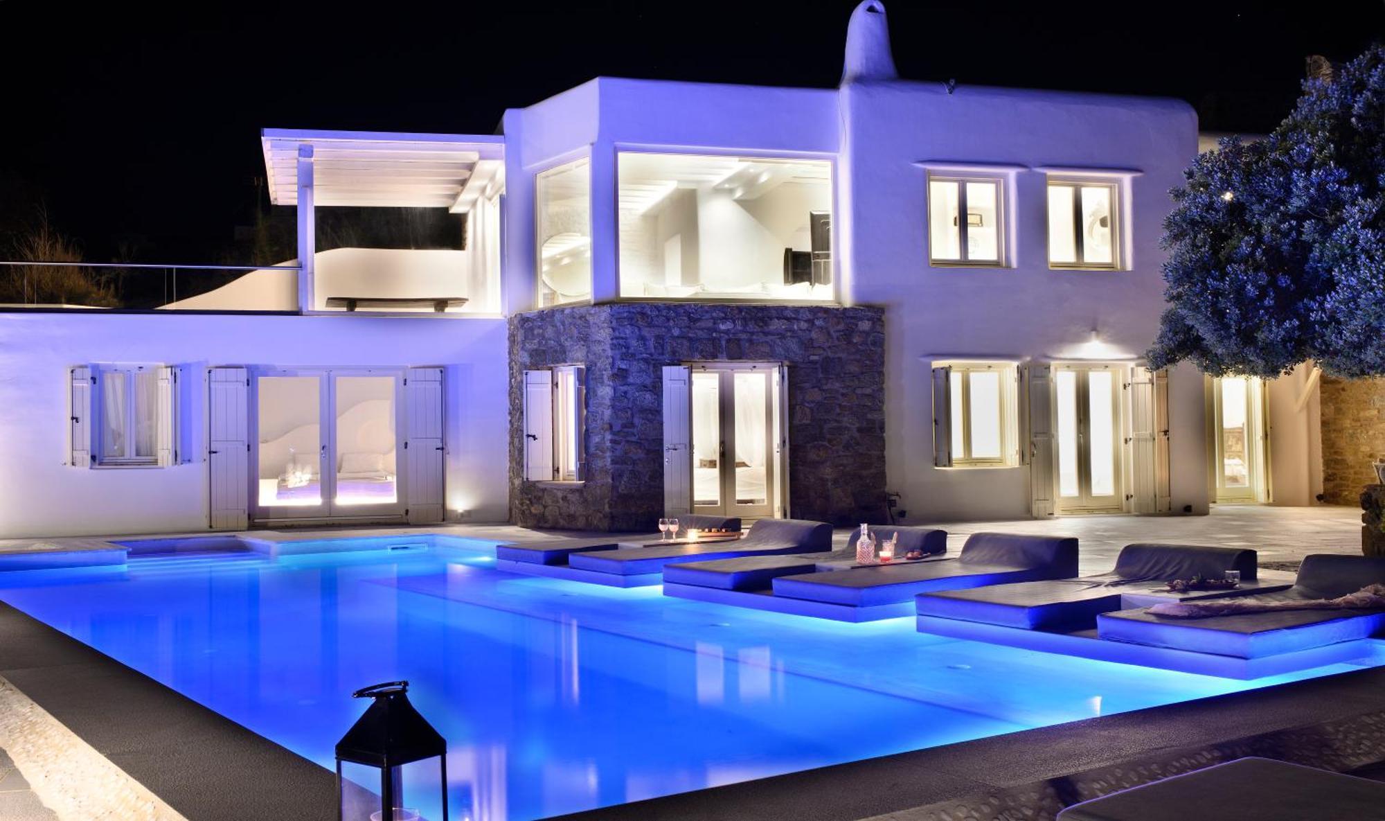 Mykonos Dream Villas Fteliá Kültér fotó