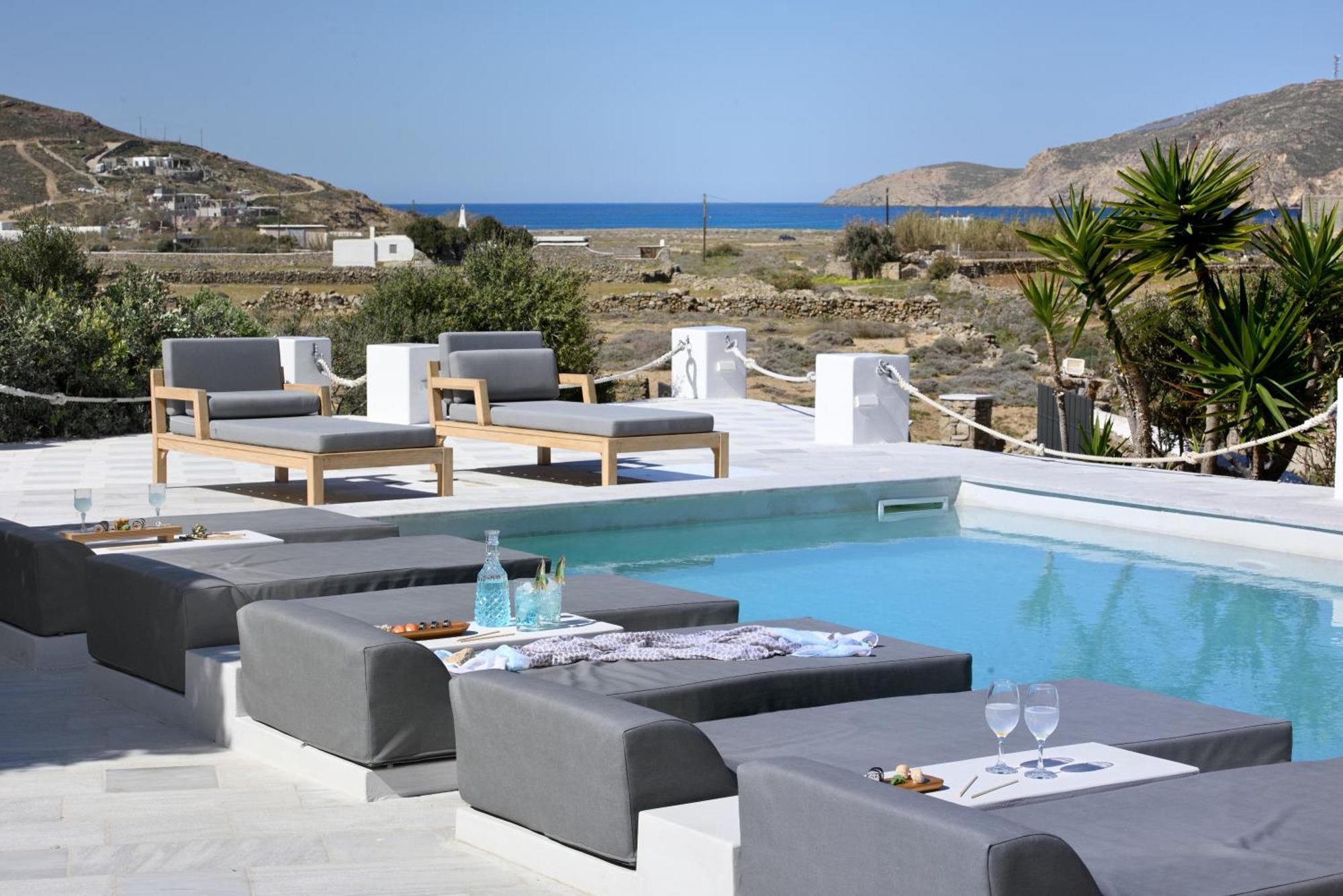 Mykonos Dream Villas Fteliá Kültér fotó
