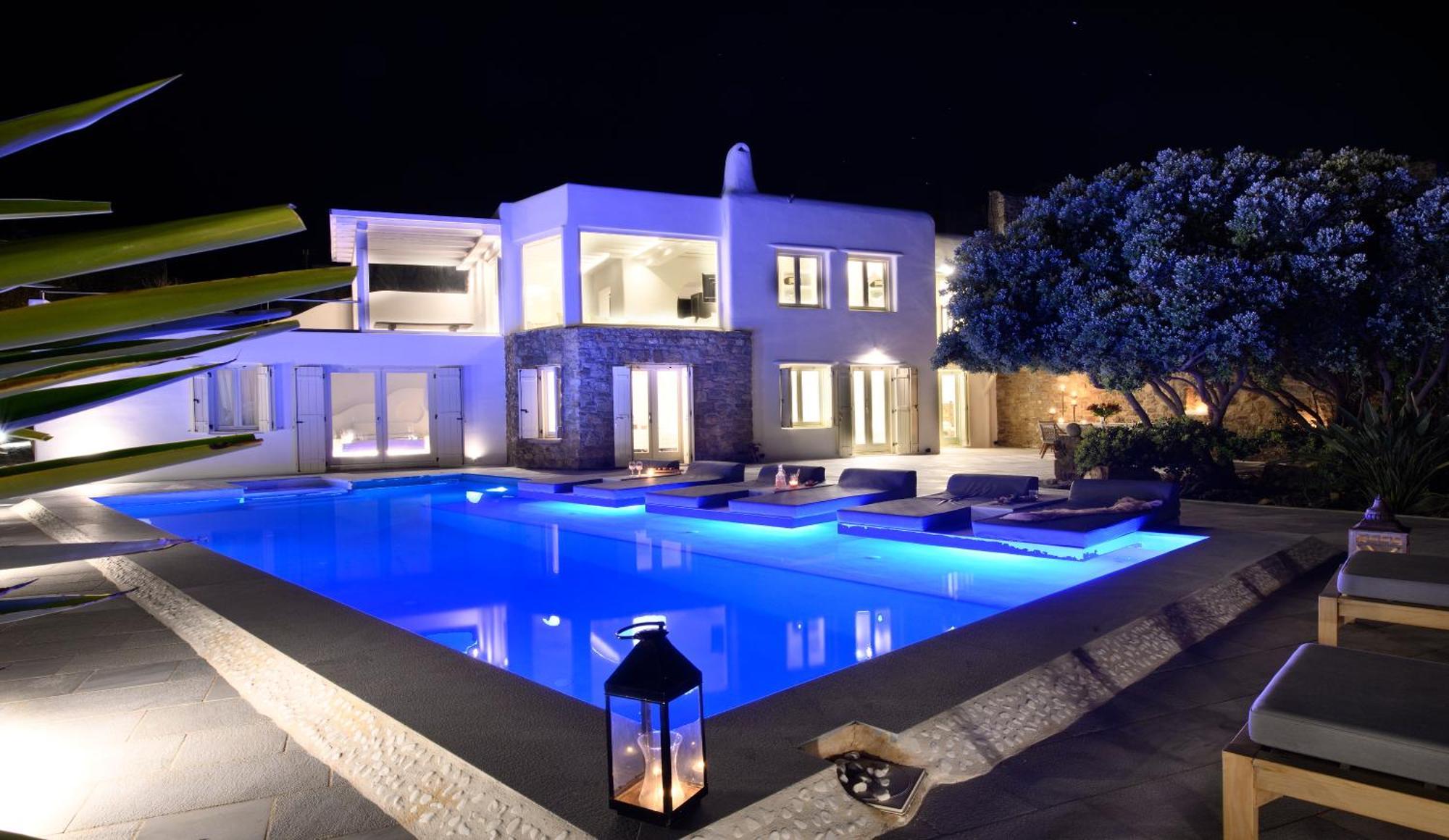Mykonos Dream Villas Fteliá Kültér fotó