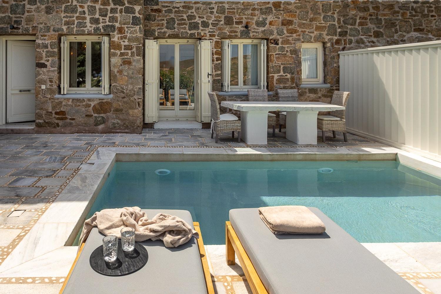Mykonos Dream Villas Fteliá Kültér fotó