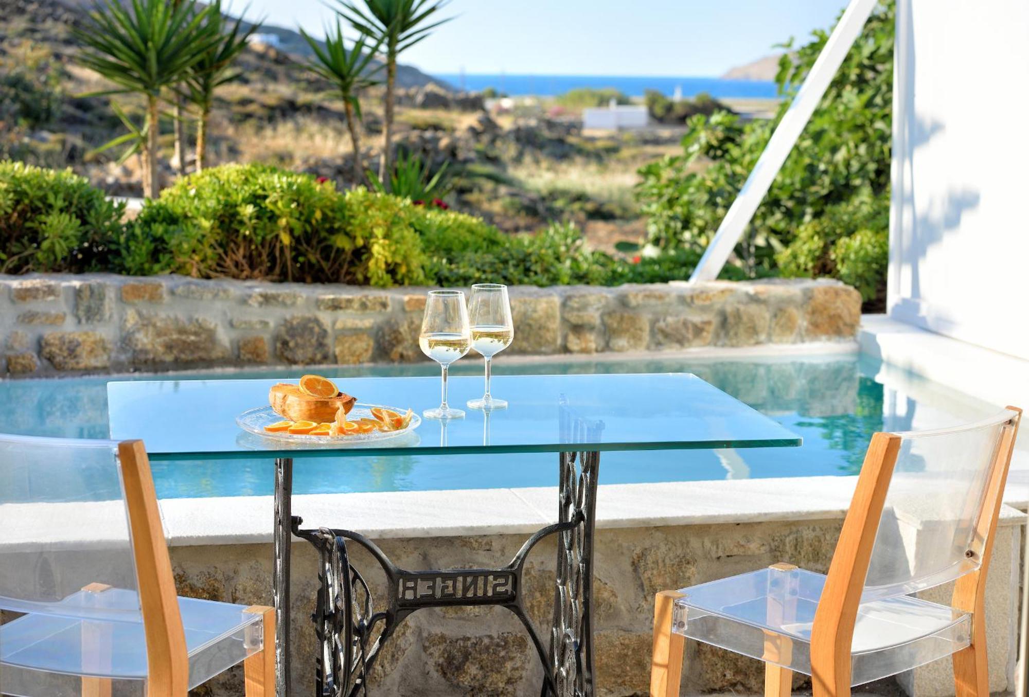 Mykonos Dream Villas Fteliá Kültér fotó