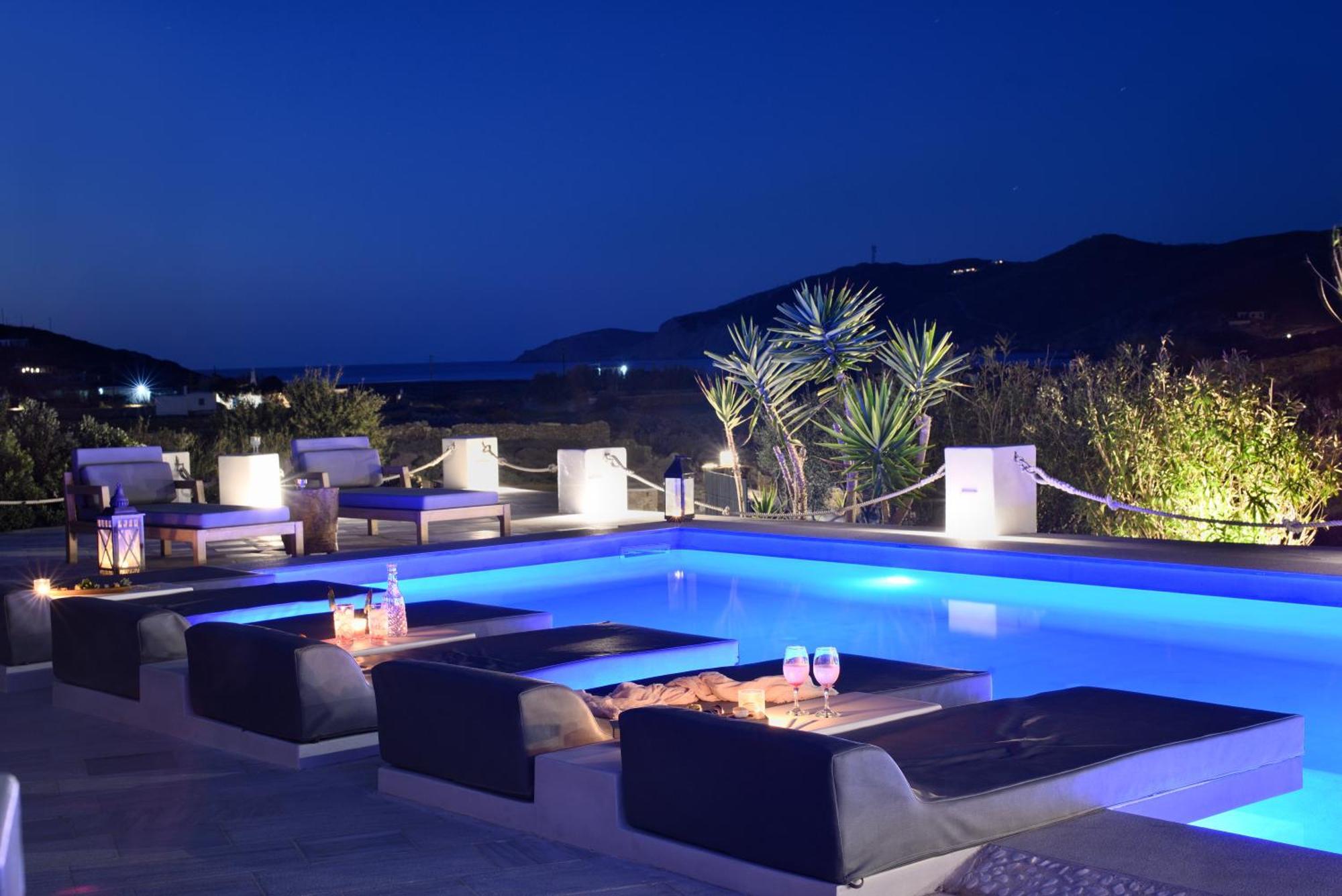 Mykonos Dream Villas Fteliá Kültér fotó
